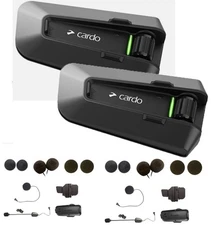Cardo PackTalk Edge ORV Duo Mesh Motorcycle Intercom x 2 - Adventure PT200150