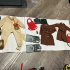 3 Vint GI Joe 1970s DIVER & 2 Secret Agent  Outfit ACCESSORY ADVENTURE TEAM