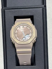 G-Shock GMA-P2100ST Digital Watch Beige Waterproof Shock Resistant Used G1205