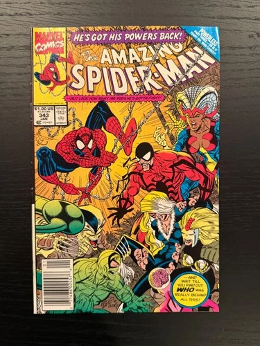Marvel Comics: The Amazing Spider-Man Vol. 1 #343 (January (1990)