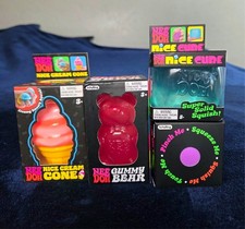 NeeDoh Nice Cream Cone / Gummy Bear / Groovy Glob / Nice Cube