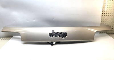 Jeep Grand Cherokee 2014-2022 Rear Tailgate Decklid Trim Piece w/ Camera Tan OEM