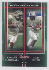2009 Bowman Draft Picks All-Star Alumni Combos Brandon Marshall Kevin Smith 0b7