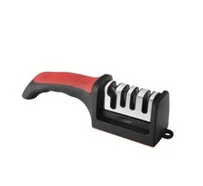 4 in 1 Manual Knife  Scissors Sharpener Plastic Stainless Steel