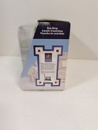 Lemax Carole Towne Collection Bus Stop 2009 New in Box - Picture 3 of 9