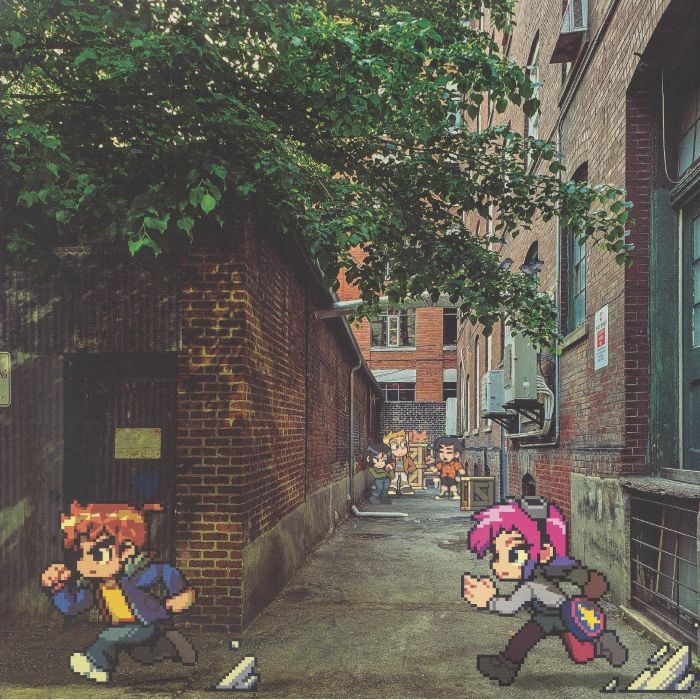 Anamanaguchi - Scott Pilgrim EX Sky Blue & Hot Pink 2LP Vinyl 12"" Album Pre-sale - Image 2