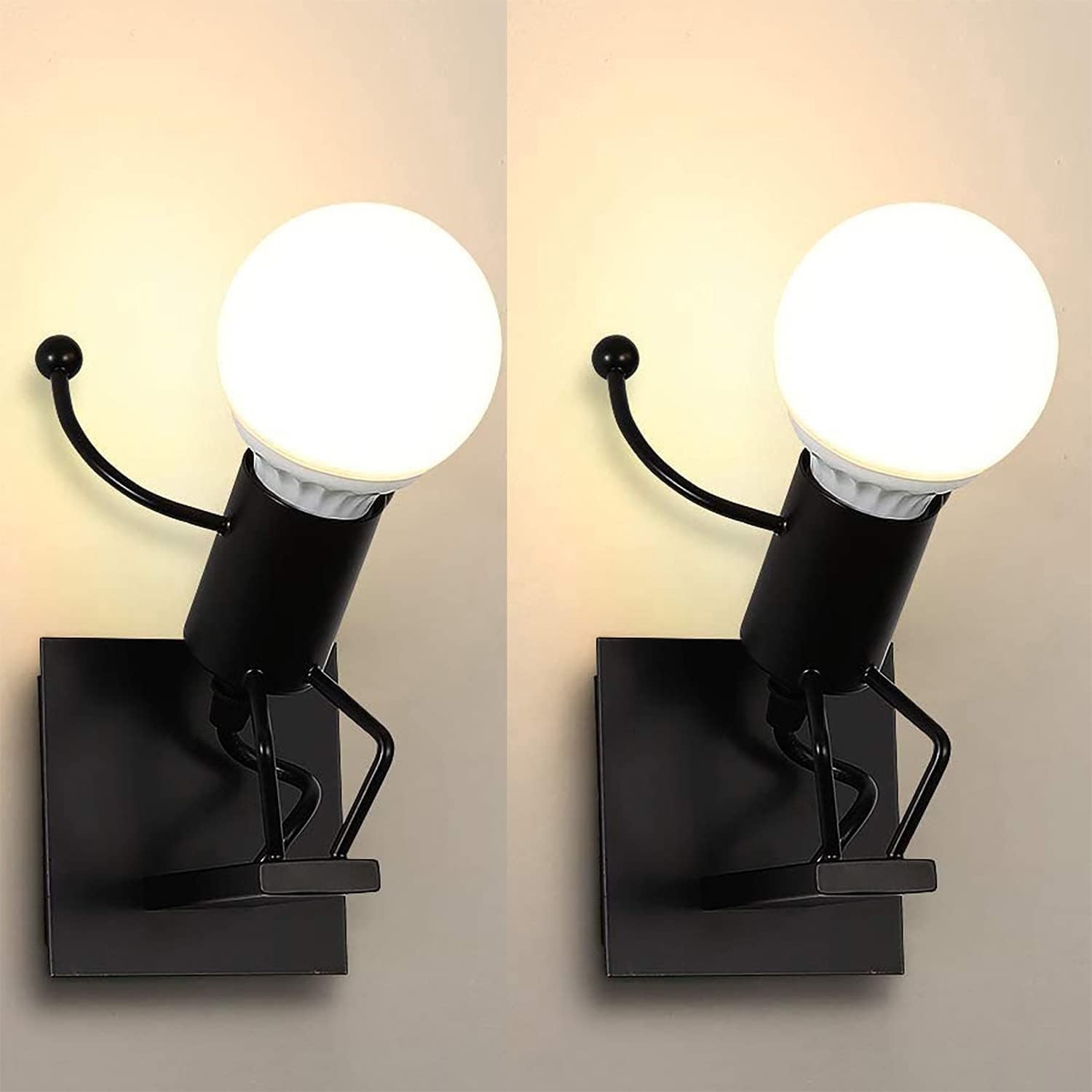 2x Applique Omino in Salto - Illuminazione Instagrammabile E27