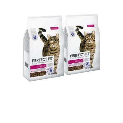 14kg Perfect Fit Katzenfutter Trockenfutter Adult Active 1+ mit Lachs