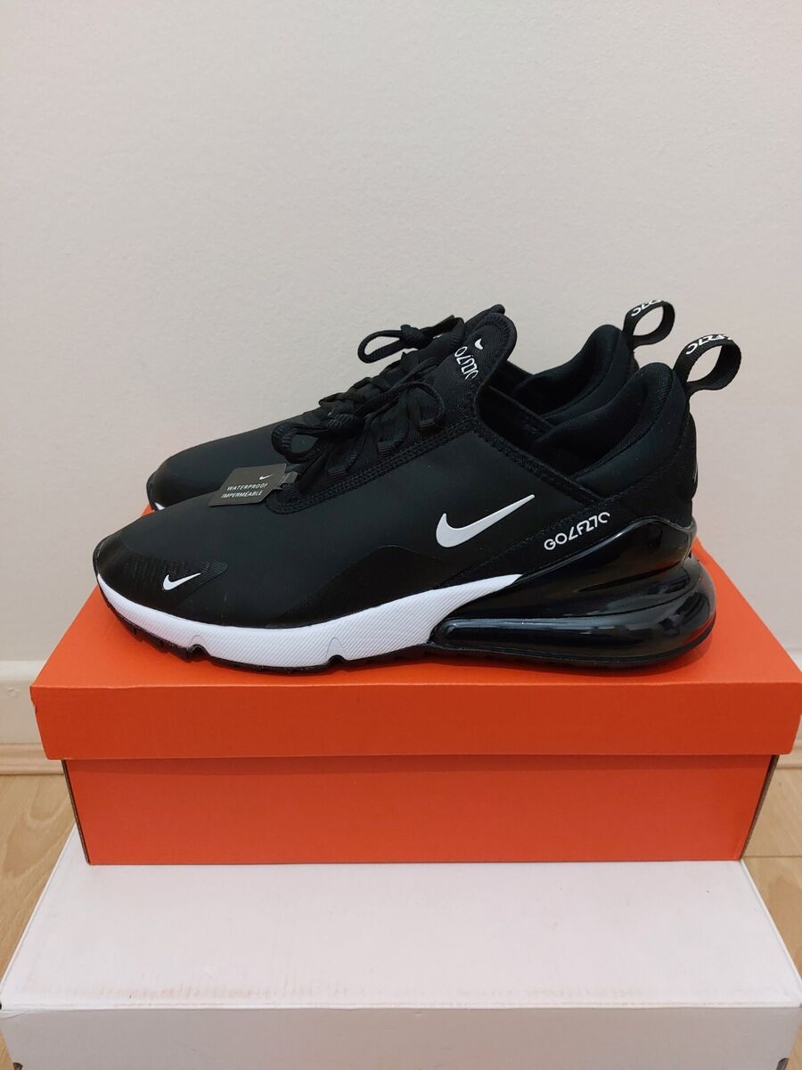 New Nike Air Max 270 Golf Waterproof Men's Golf UK SIZE 9.5 New Nike Air Max 270 Golf Waterproof Men's Golf UK SIZE 9.5