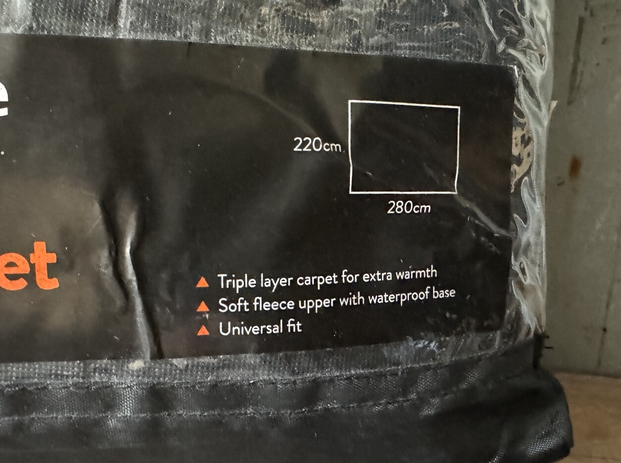Eurohike Universal Tent Carpet (Medium) eBay