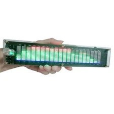 Stereo VU Meter Indicator 20 Segment Music Spectrum Analyzer LED Level Display