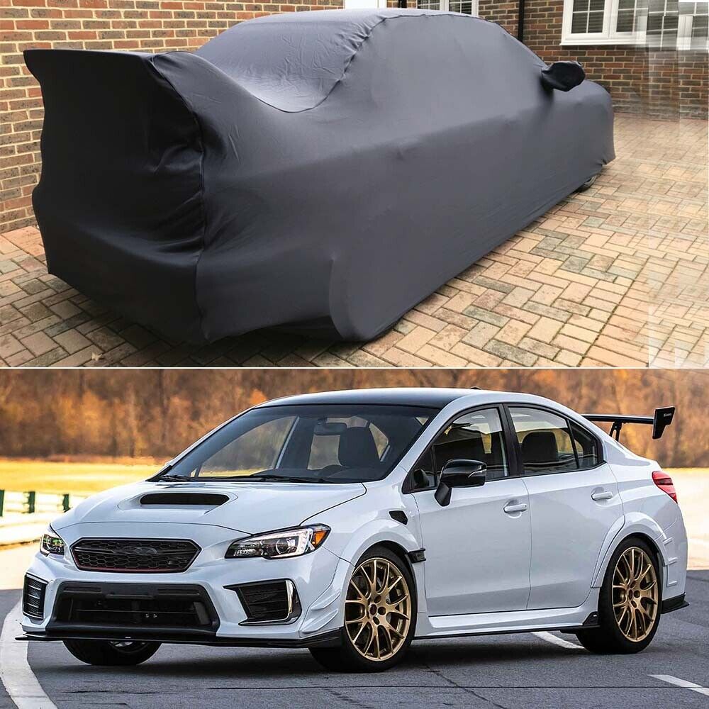 For Subaru WRX STI Car Cover Indoor Stain Stretch Dust-proof