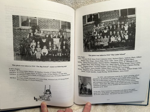 Vtg St. James Catholic Church Sesquicentennial 1847 To 1997 Haubstadt IN History - Picture 7 of 11