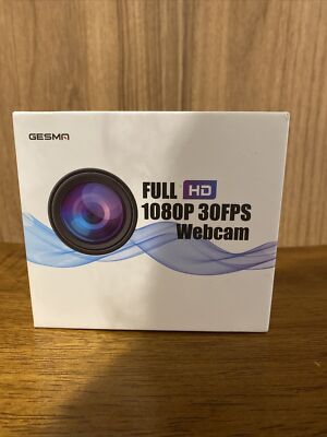 Gesma Full HD 1080P Web Camera 30fps