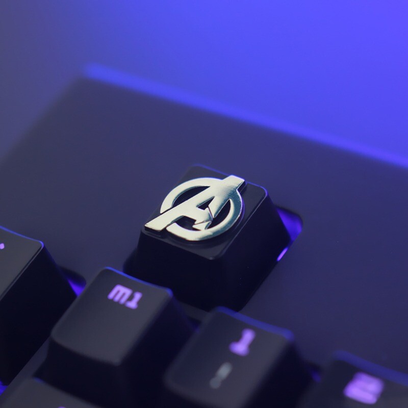 DC Theme The Avengers Keycap Zinc Alloy Keycap For Cherry MX Mechanical Keyboard