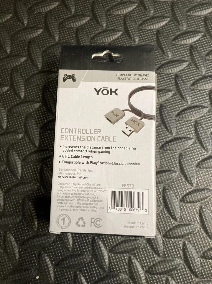 (Brand New)YOK 6 Ft USB Extension Cable - For PlayStation classic mini - Image 3 of 3