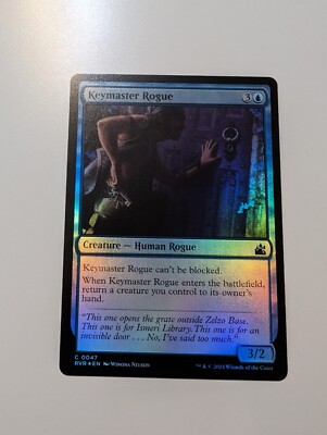 MTG - Keymaster Rogue (Foil) - Ravnica Remastered NM/M Condition