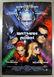 Batman Robin Arnold Schwarzenegger Original American One Sheet Movie Poster Ebay