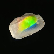 Natural Madagascar Rainbow Moonstone Multi Fire Loose Stone Top Quality M408