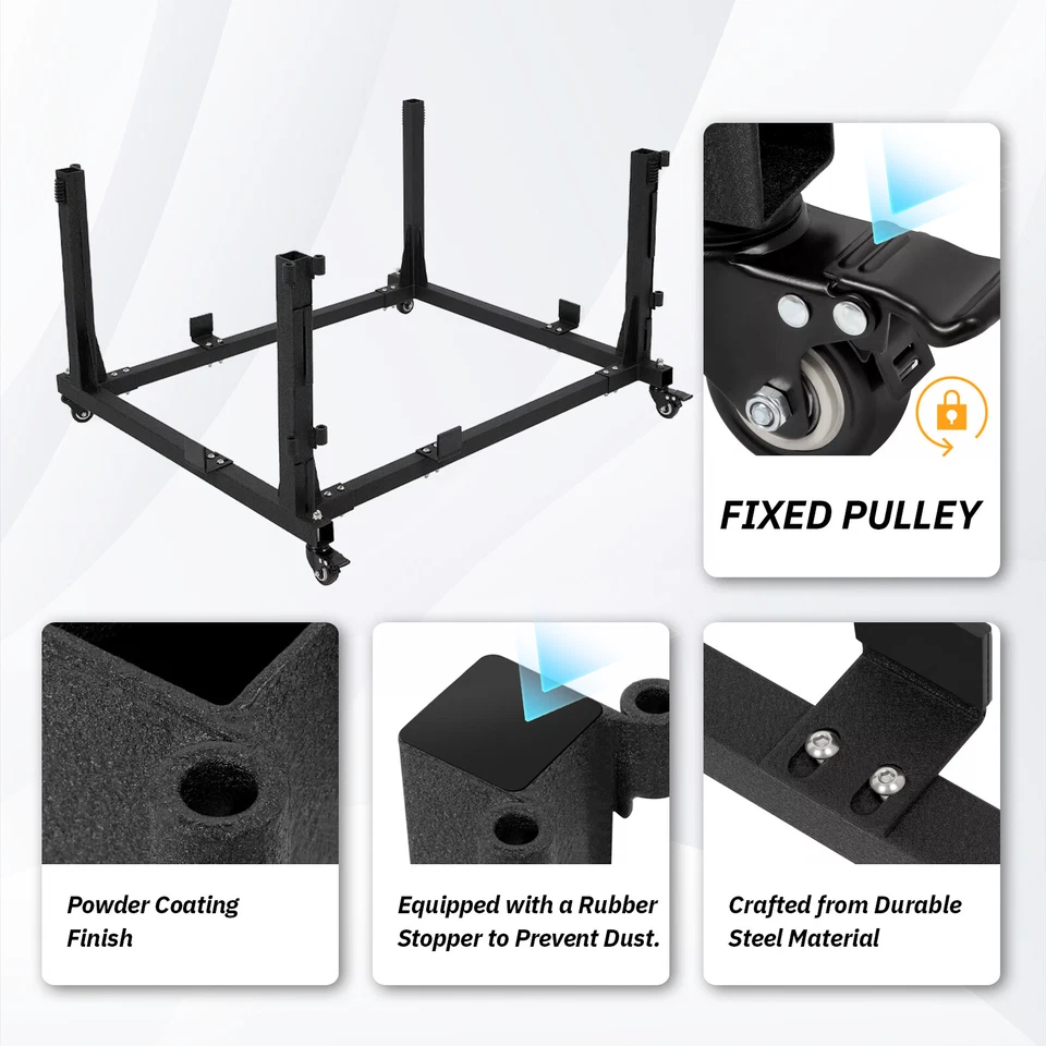 Carro móvil con soporte de puerta para Jeep Wrangler TJ JK JL JT 87-24 Foto 3 de 4