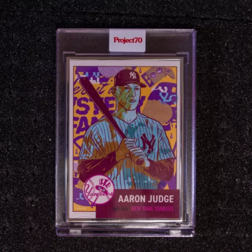 2021 Topps PROJECT 70 1953 Aaron Judge #123 by Morning Breath Artist Proof 28/51