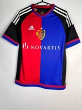 BASEL Gashi 2015 2017 HOME FOOTBALL SHIRT ADIDAS Size  boys XL
