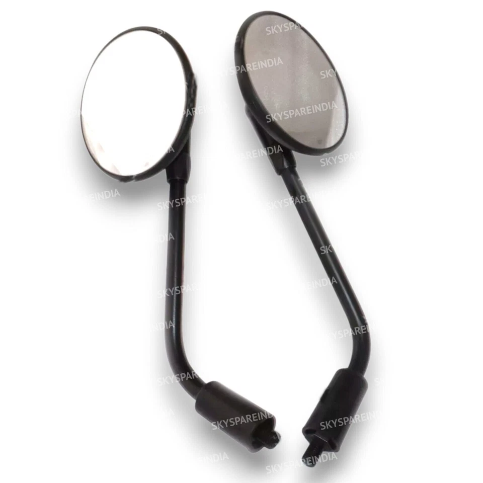 Juego de espejos retrovisores de turismo lado derecho derecho compatible con Royal Enfield Himalayan 450cc Foto 2 de 4