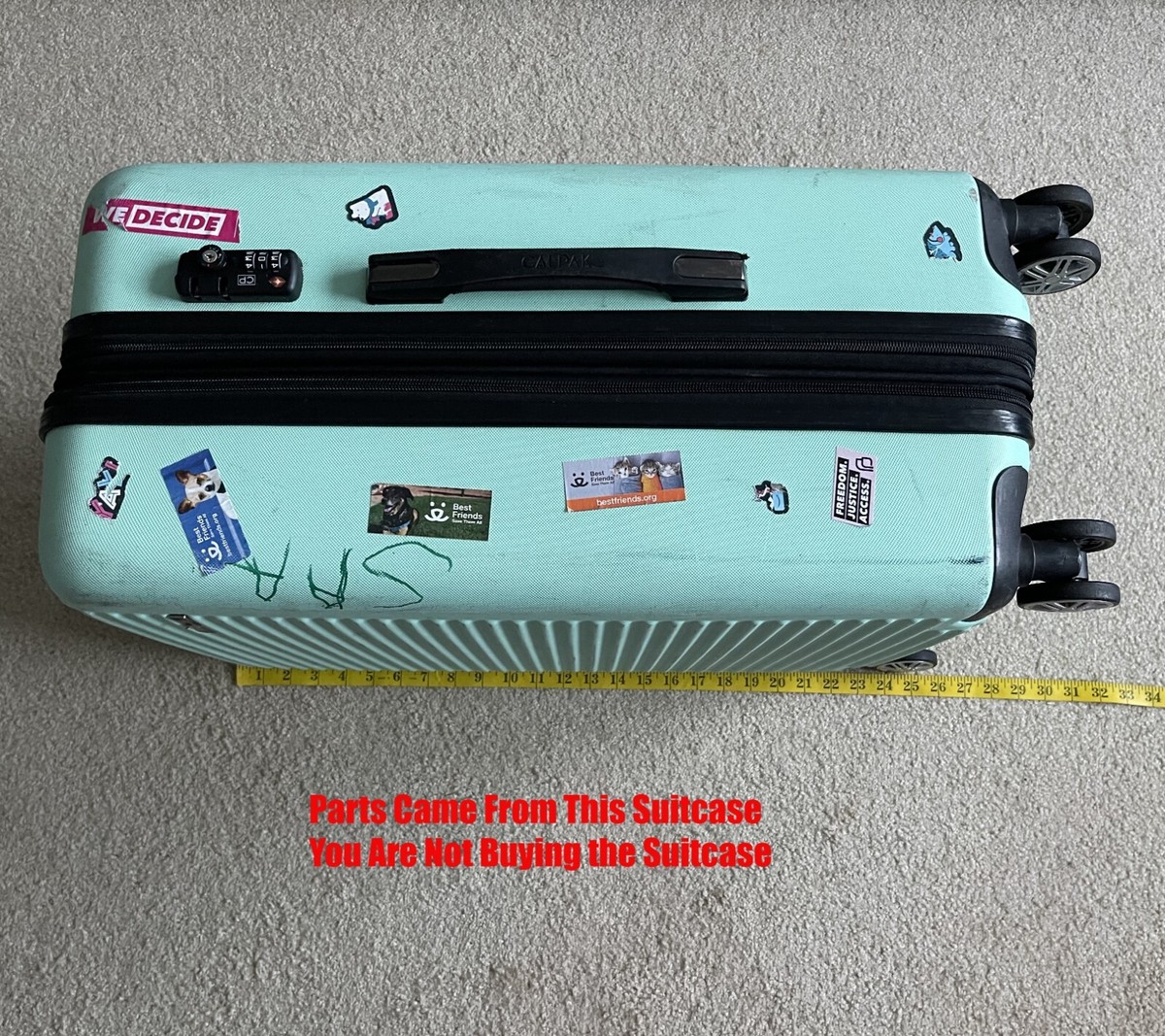 ケース CALPAK Suitcase Luggage Travelling Handle Strap Grip Pull Hold