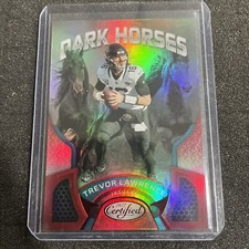 2022 Trevor Lawrence Certified Dark Horse Red Parallel /99 Jaguars! SP