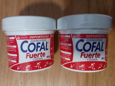 2 COFAL FUERTE GENUINO 2.1 OZ - 60 g MUSCULAR PAIN, ARTHRITIS, BACK PAIN Creams