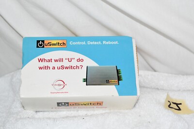 VideogeniX IP-SW1 2-Port Relay Switch and Auto Reboot Control New Rare 2j