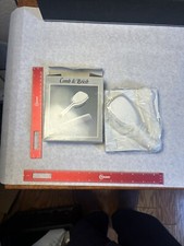 Silver plated Comb and Brush Set at least 50 years old never opened.