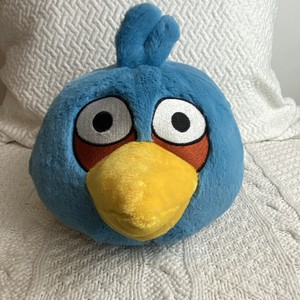 angry birds blue bird plush