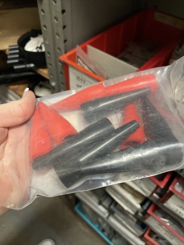 NEW BAG OF 10 SPARK PLUG COVERS BOOTS By GVI - - Picture 3 of 3