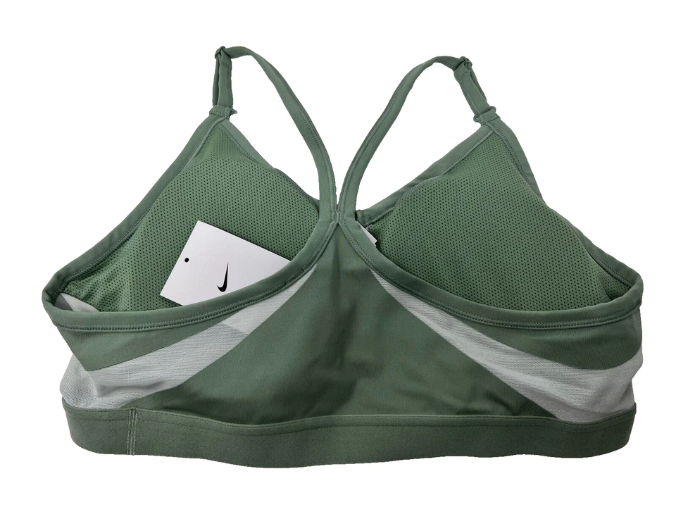 NEW NIKE Women [XL] Indy Padded Sports/Yoga/Pickleball Bra-Smoke Jade CZ4456-357 - Image 2 of 2