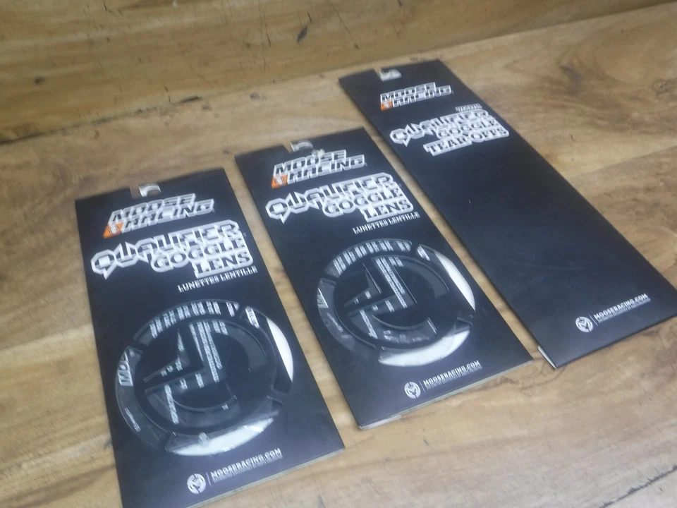 ¡NUEVO LOTE DE LENTES DE REEMPLAZO DE GAFAS MOOSE RACING QUALIFER JUVENILES 2602-0707!! Foto 2 de 4