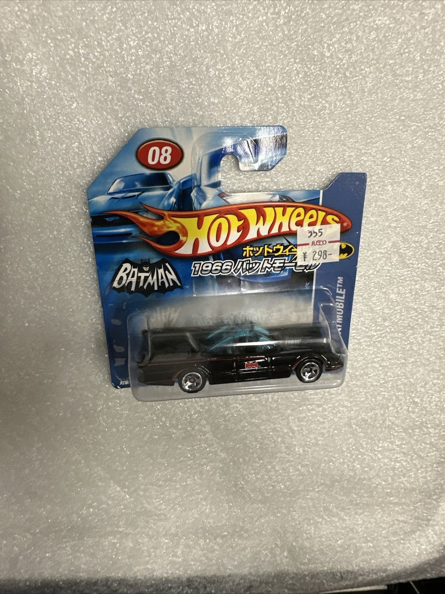 新品未開封Hot Wheels バットモービル 1:18 1966年TVシリーズ 絶版 ホットウィール 1966バットモービル 未開封 Hot Wheels