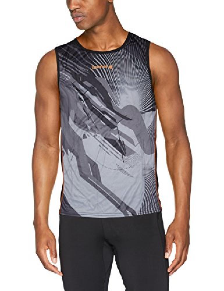 (TG. Large) Luanvi Thunder - Maglietta sportiva senza maniche, Uomo, Nero, L - N (TG. Large) Luanvi Thunder - Maglietta sportiva senza maniche, Uomo, Nero, L - N