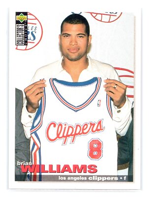 1995 Collector's Choice #233 Brian Williams Los Angeles Clippers | eBay
