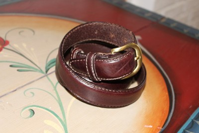 belt size 38 Diego Toscani brown Italian leather made in  display picture 2