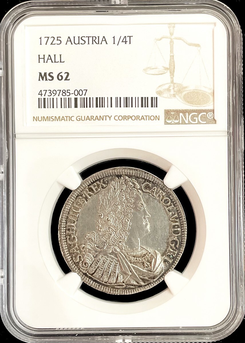 1703/2年 オルムッツ主教区 ターレル銀貨 NGC AU58 1703/2年 オルムッツ主教区 ターレル銀貨 NGC AU58 - メルカリ