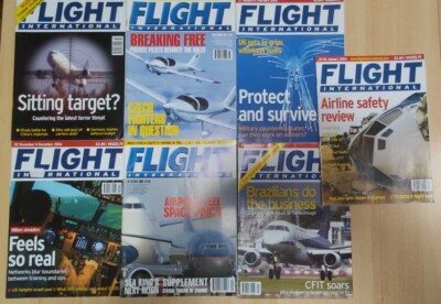 Konvolut Luftfahrt Flight International 1999-2004 