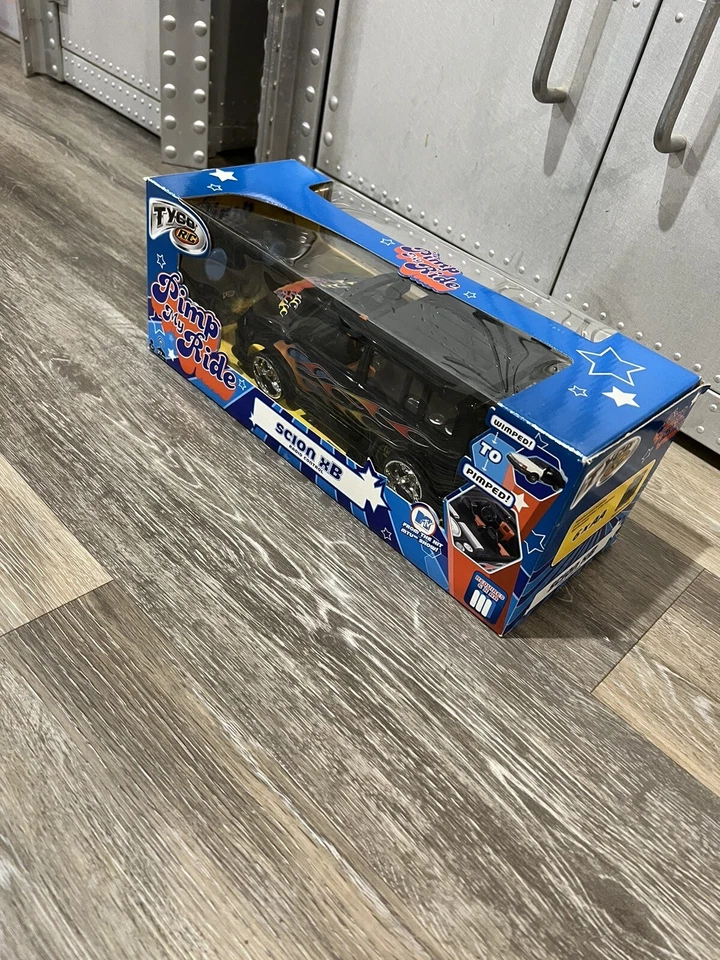 Tyco RC Remote Controlled Pimp My Ride Scion XB Flames R/C Vehicle MTV RARE - Image 3 of 4