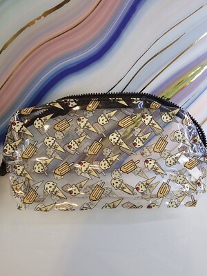 Ipsy Glam Bag BAG ONLY NO PRODUCTS Clear Ice Cream Treats
