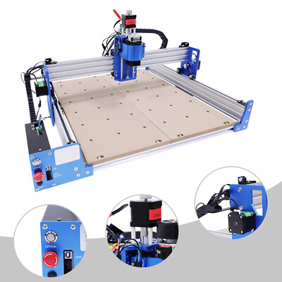 3-Axis 4040 Wood Carving Milling CNC Router Engraver Engraving Cutting Machine!