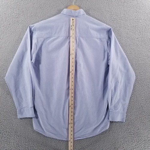 Cinch Oxford Shirt Mens Small Oversized 15 34 Blue Western Cowboy Dress Show - Picture 8 of 19