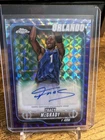 2024-25 Topps Chrome TRACY MCGRADY Auto Purple Geometric Refractor SP #TCA-TMC
