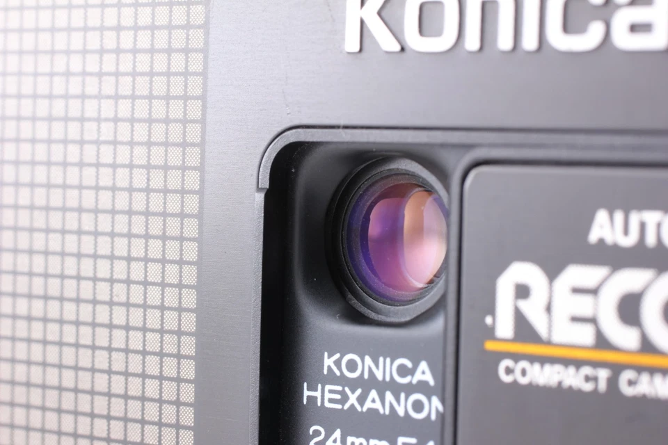 [Exc+5] Konica Recorder Black Half Frame Point & Shoot Film Camera From JAPAN - Image 2 of 4