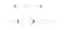 ZIPP Hub Replacement Bearings (KIT 2) 88/188