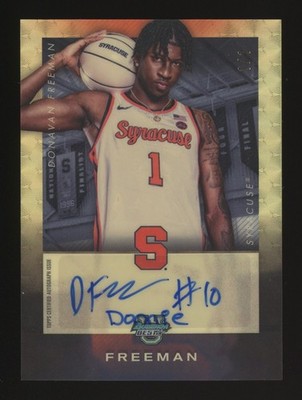 2024-25 Bowman's Best U Donovan Freeman ISO Signatures Auto Superfractor 1/1